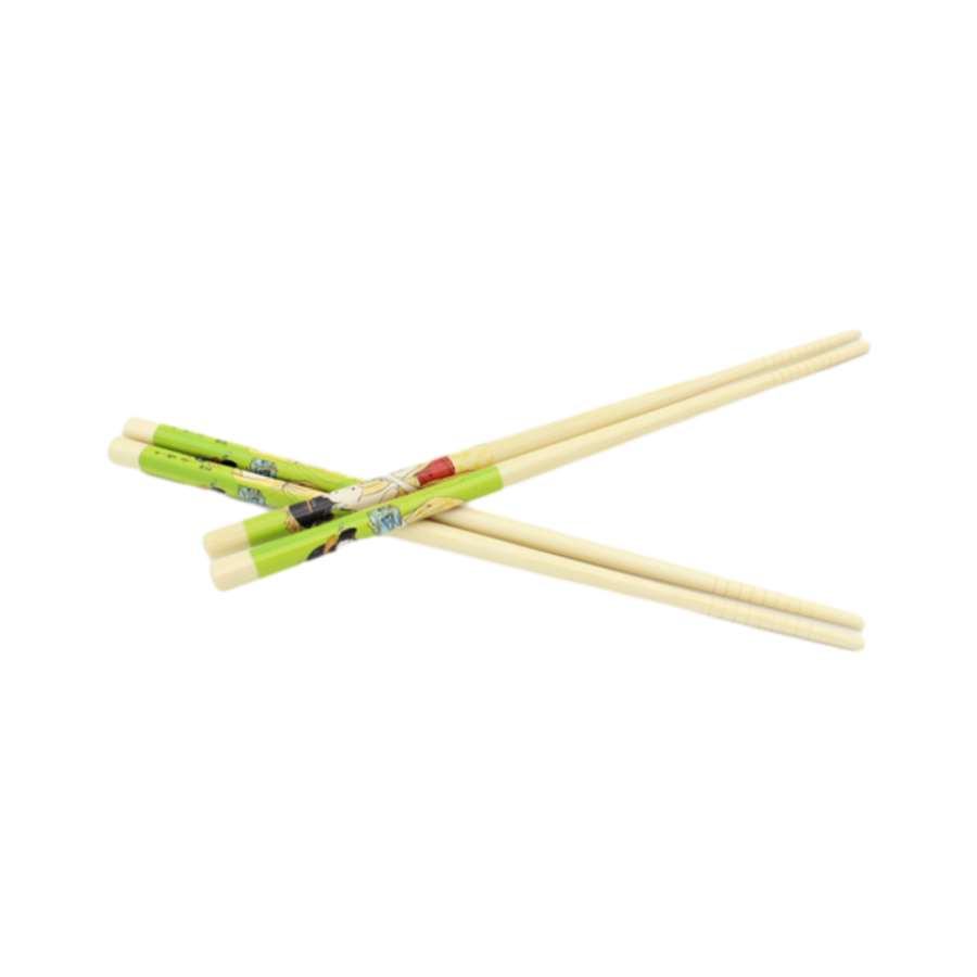 Bacchette Bamboo Con Fata Verde 23cm