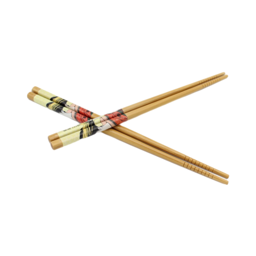 Bacchette Bamboo Con Fata Beige 23cm